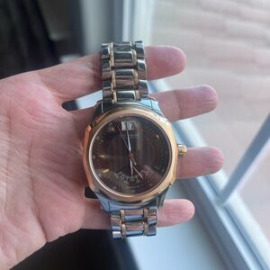 Wittnauer Men's Crystal Sapphire Two-Tone Watch